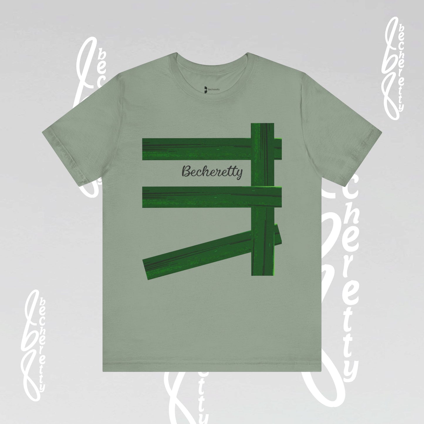 Artistic Tee - Graphic Becheretty - Stylish, Casual wear - Relevant for art enthusiasts