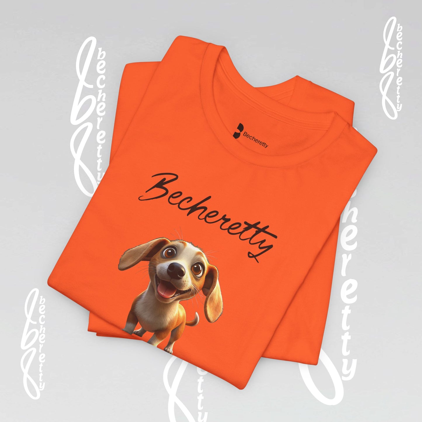 Funny Dog - Graphic Unisex T-Shirt Becheretty - Casual Wear