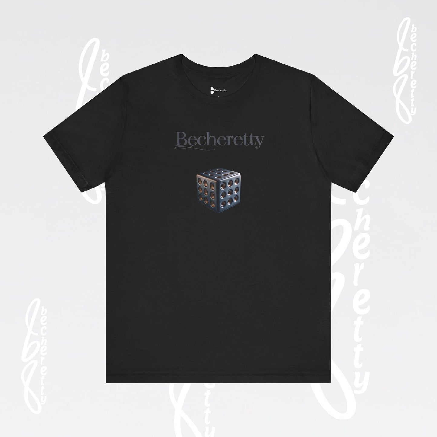 Original Dice 3D Graphic Becheretty - Minimalistic Art Expression - Casual wear - Gamers Gift