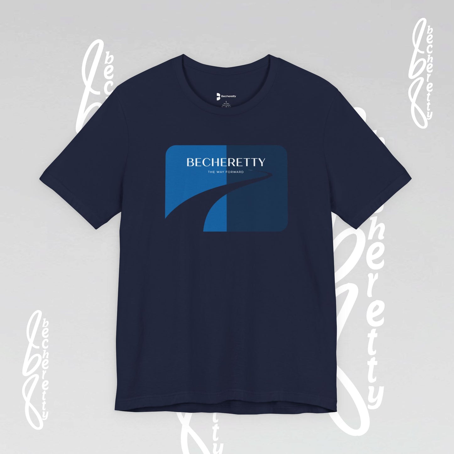 Art Minimalist T-Shirt Becheretty - Casual Wear, Gift for Him/Her, Summer Outing, Travel Tee, Graphic Shirt
