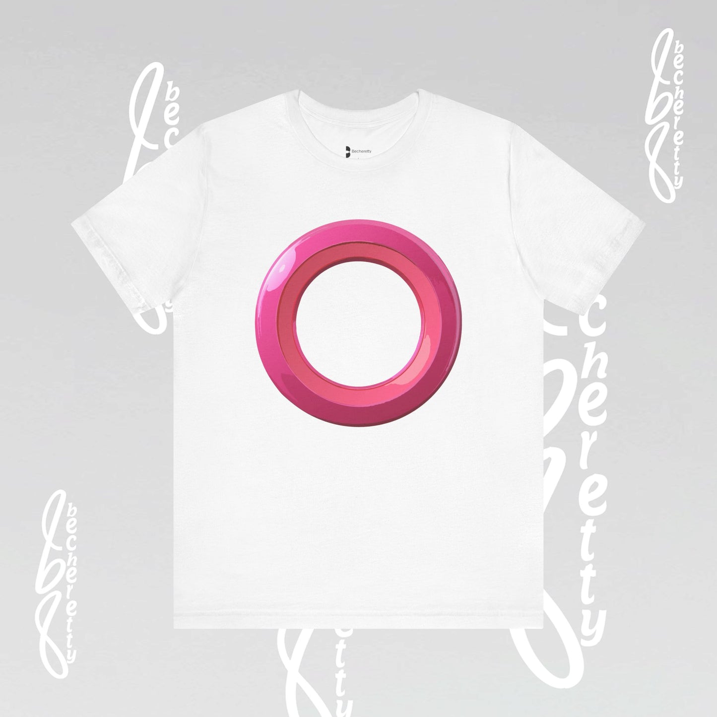 Beach Day - Pink Ring - Becheretty Design - Casual Wear, Gift for Friends, Everyday Style, Summer Fashion