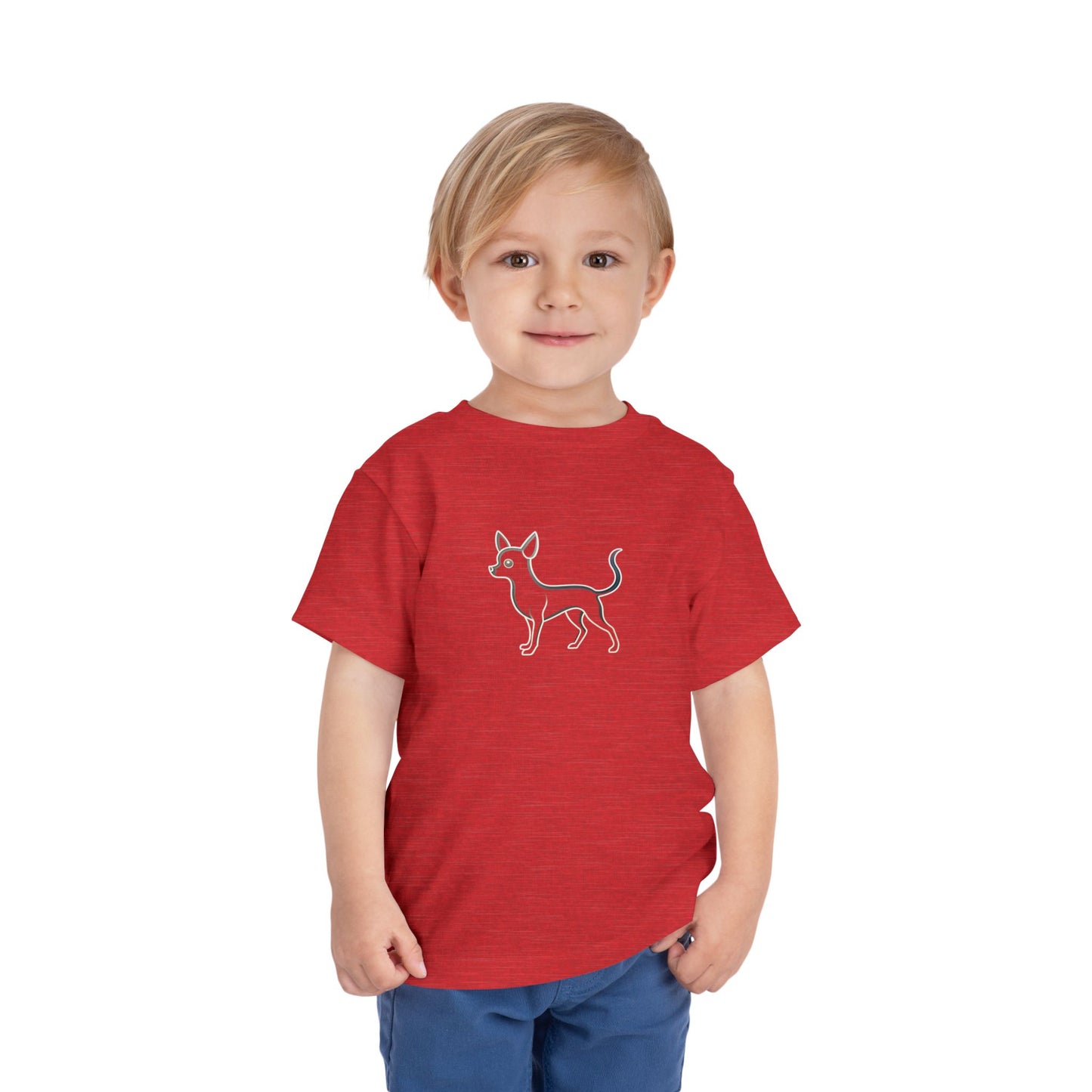 Adorable Chihuahua Toddler Tee - Cute Child's Shirt - Dog Lover Gift, Cozy Summer Apparel, Fun Birthday Outfit