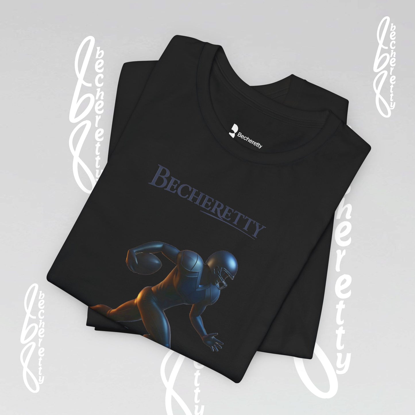 T-Shirt American Football Becheretty - Game Day Outfit - Perfect Gift for Him
