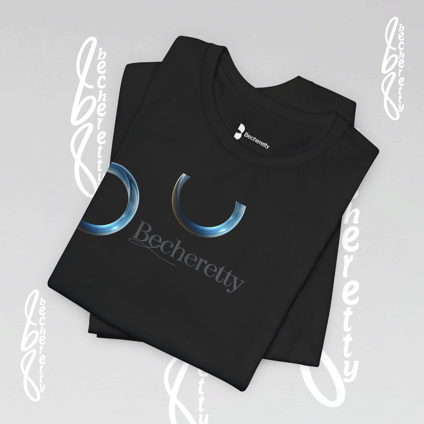 Becheretty Graphic T-Shirt - Broken Vector Line - Casual Wear - Fashion Style