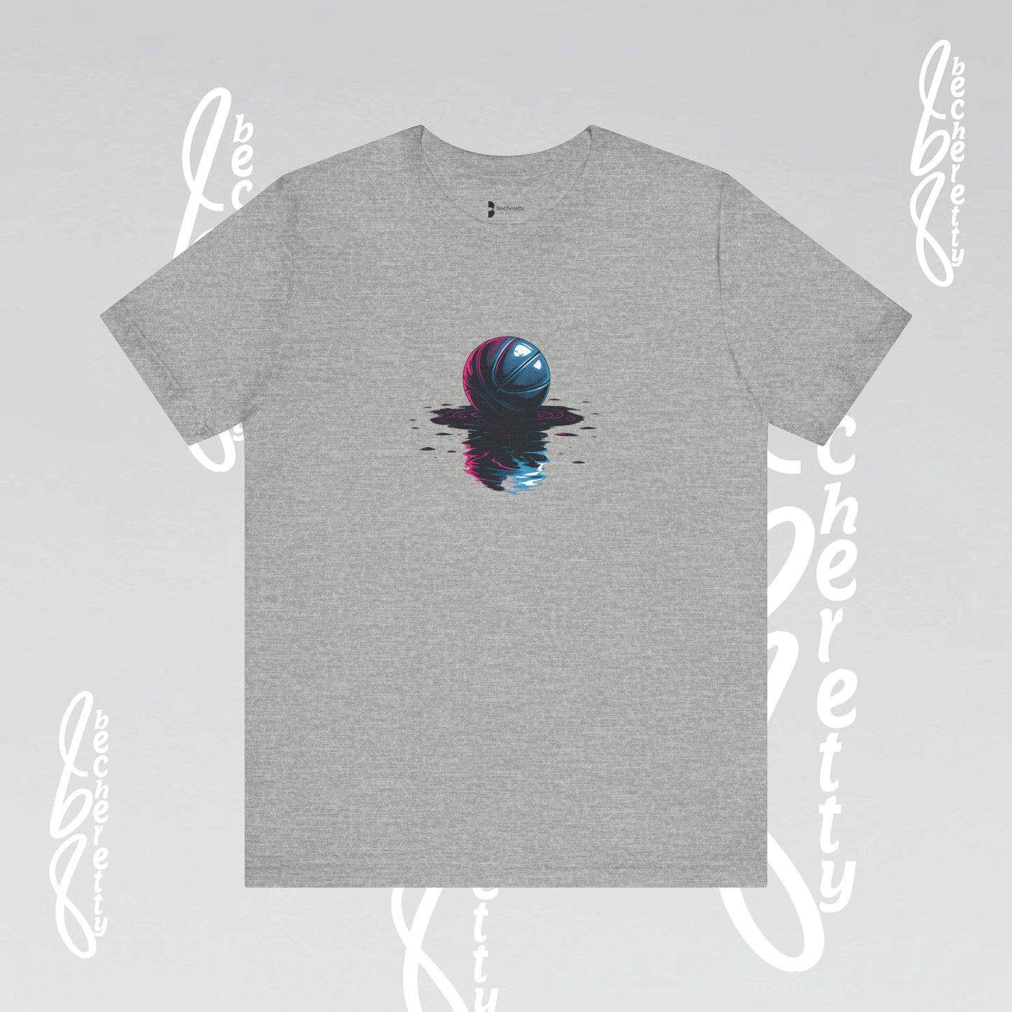 Basketball T-Shirt Unisex - Cool Graphic Becheretty - Perfect for Basketball Lovers - Casual Wear
