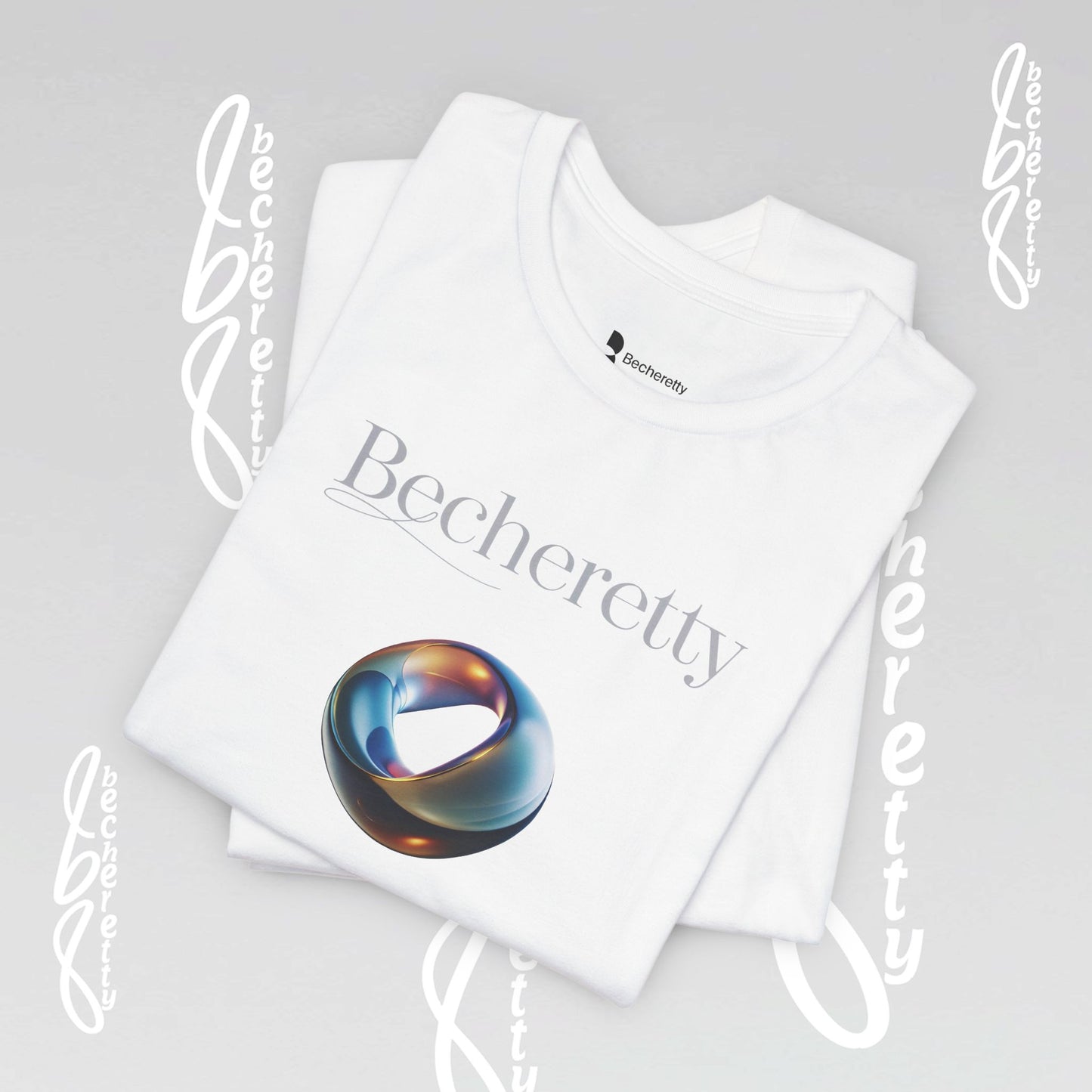 Abstract futuristic ring - Graphic T-Shirt - Becheretty Design - Gift for Women - Casual Wear