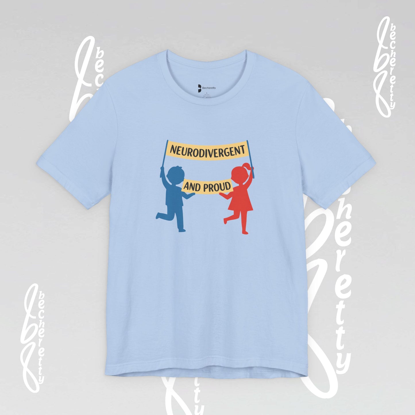 Neurodivergent Pride Tee, Empowerment Shirt, Neurodiversity Gift, Inclusive Apparel, Celebratory Top