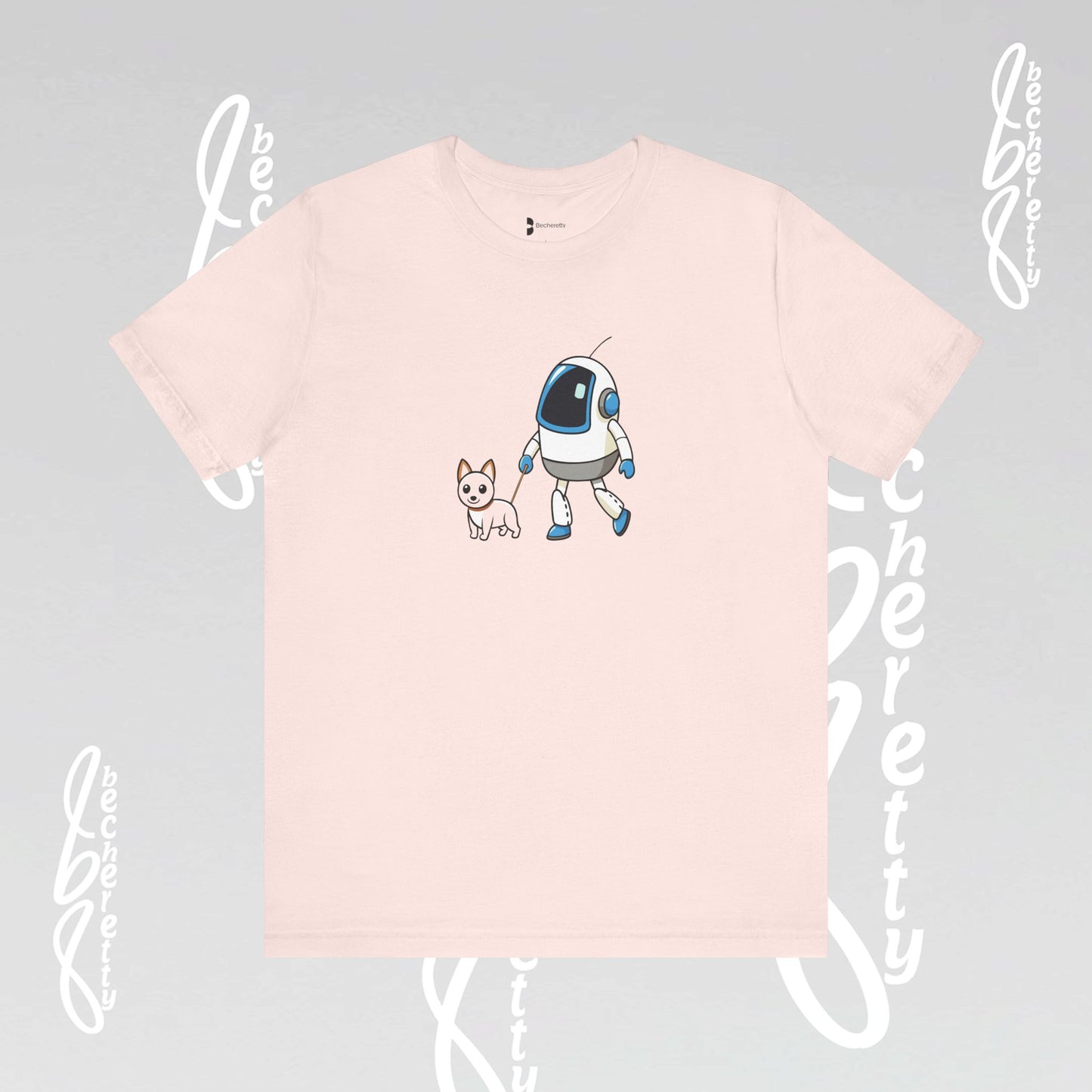 Funny & Futuristic Graphic Becheretty - Walk My Dog - Everyday Wear - Gift Idea