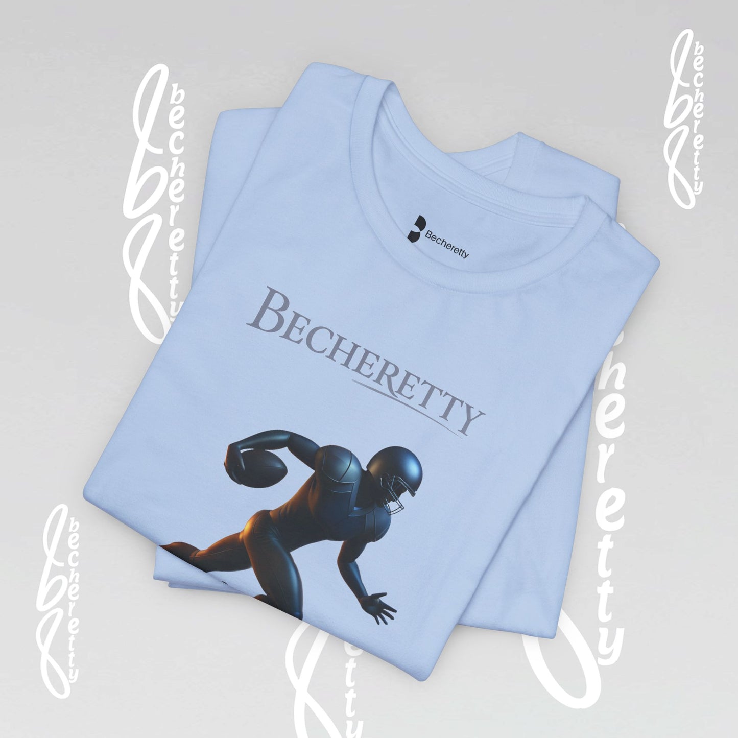 T-Shirt American Football Becheretty - Game Day Outfit - Perfect Gift for Him
