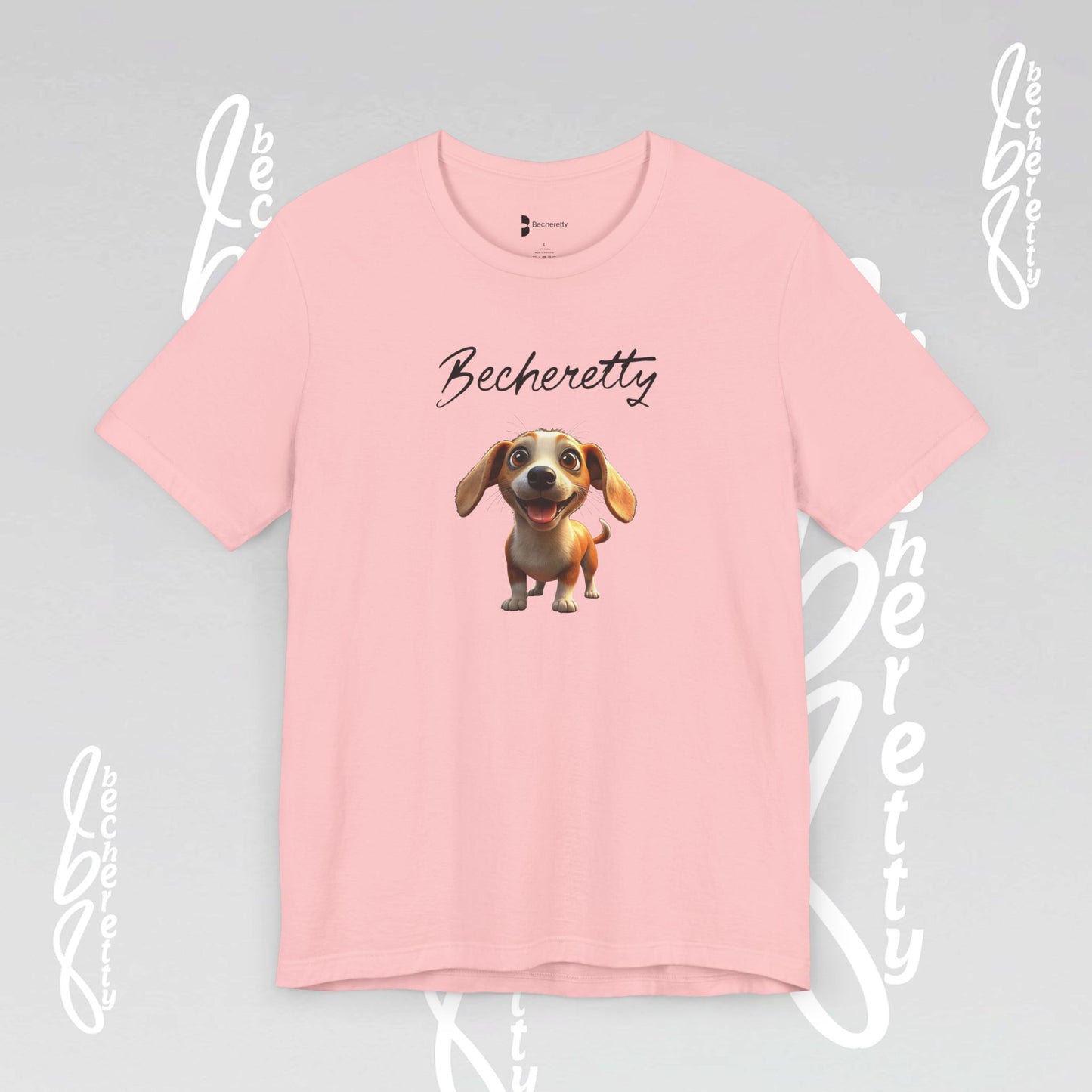 Funny Dog - Graphic Unisex T-Shirt Becheretty - Casual Wear