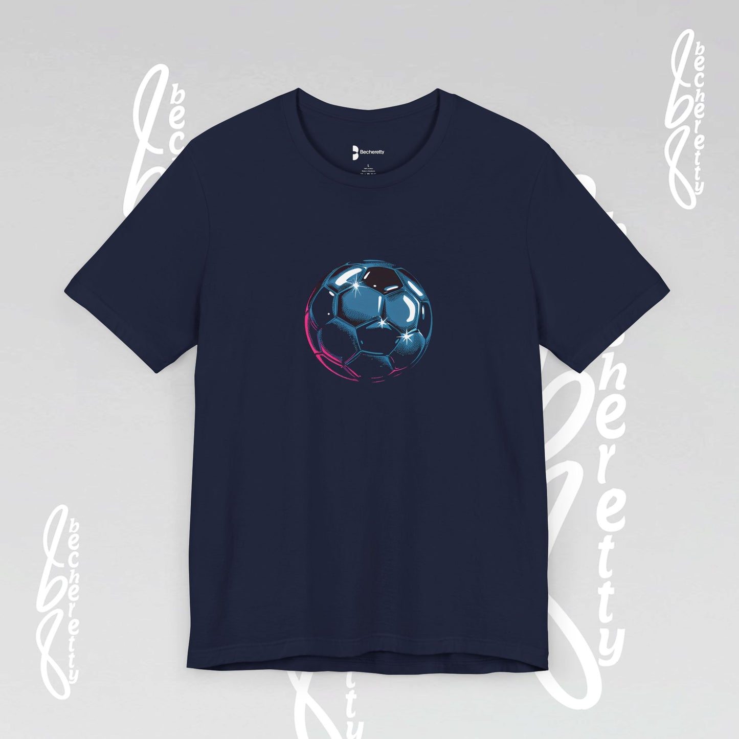 Artistic Soccer Ball - Unisex T-Shirt - Becheretty Graphic - Active Lifestyle / Casual Wear