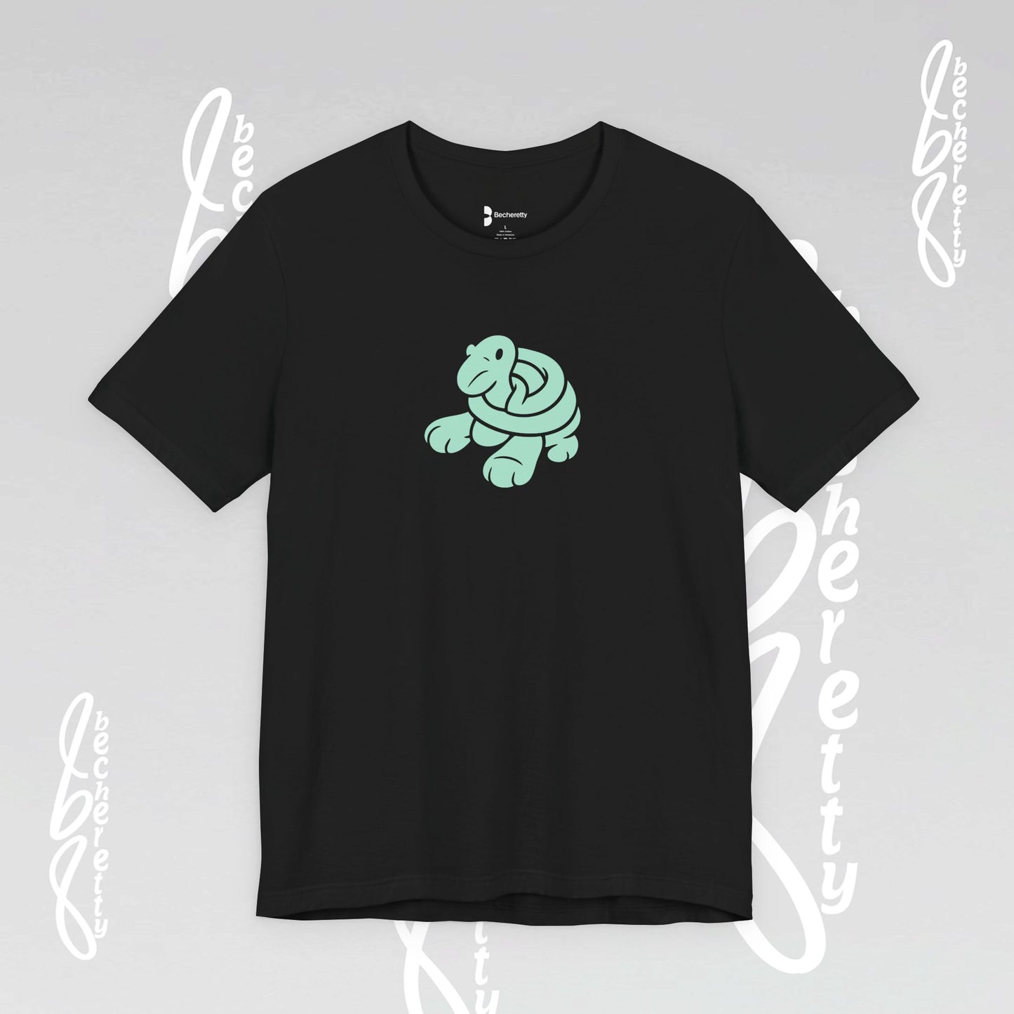 Turtle Tee - Inspired by a child's plasticine sculpture - Becheretty brings his work to life, supporting Autism Awareness and also highlighting his creativity.