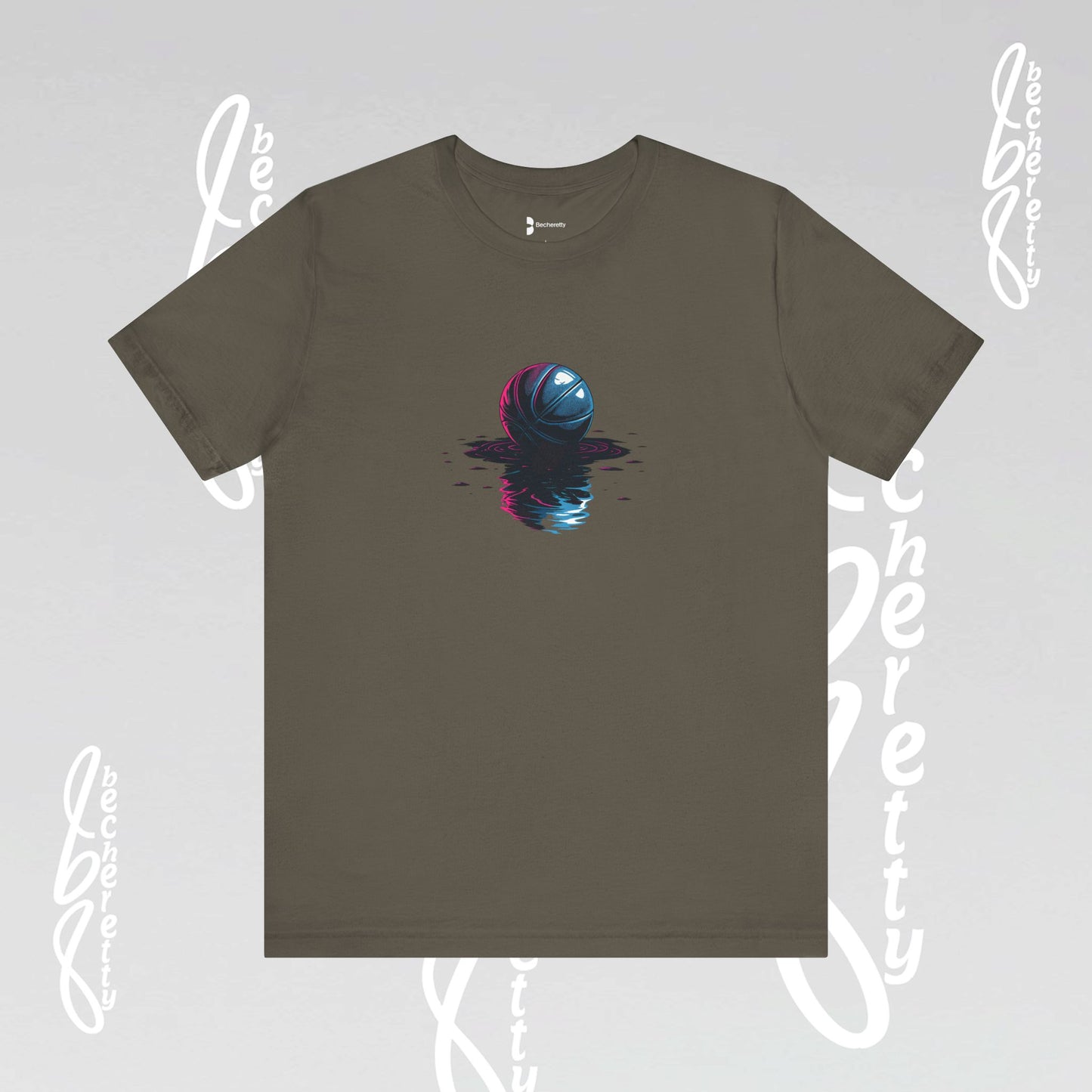 Basketball T-Shirt Unisex - Cool Graphic Becheretty - Perfect for Basketball Lovers - Casual Wear