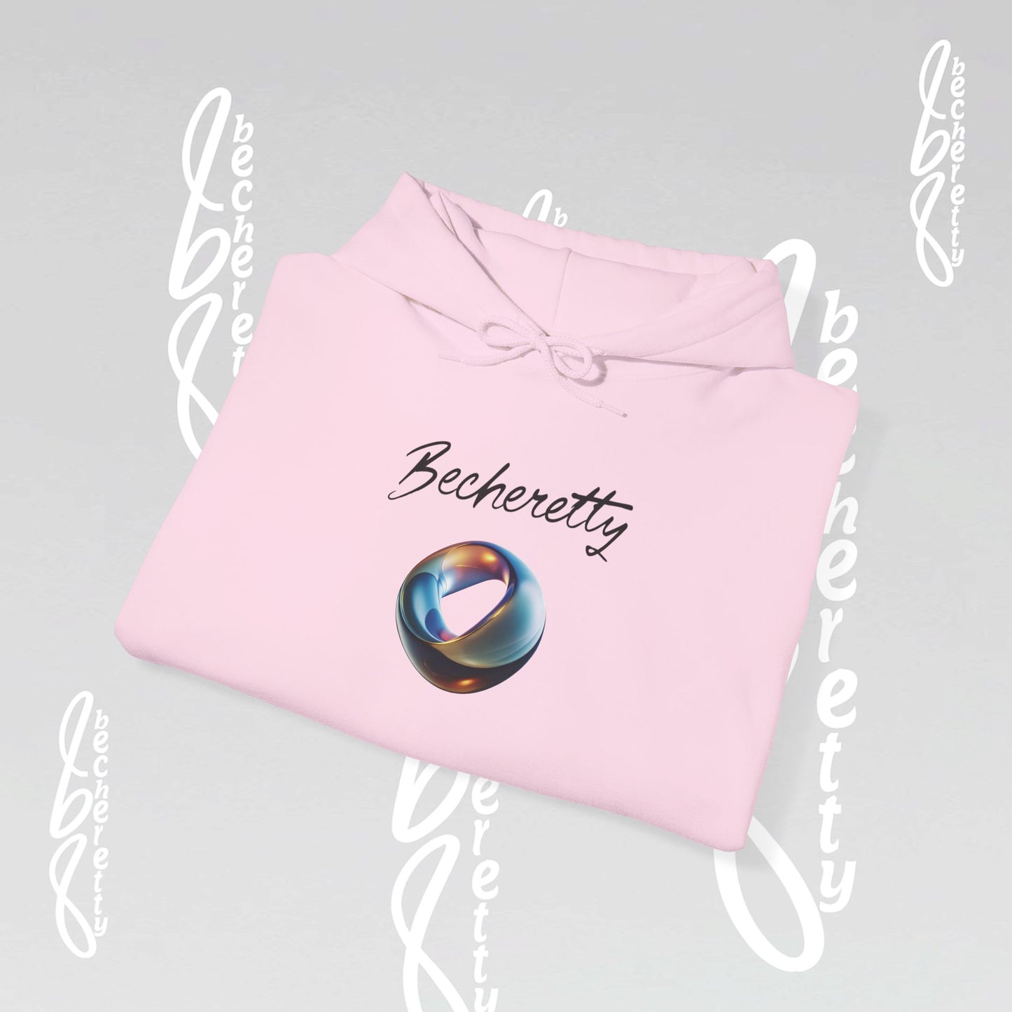 Unique Graphic Hoodie Becheretty - Original Futuristic Ring - Style is yours!