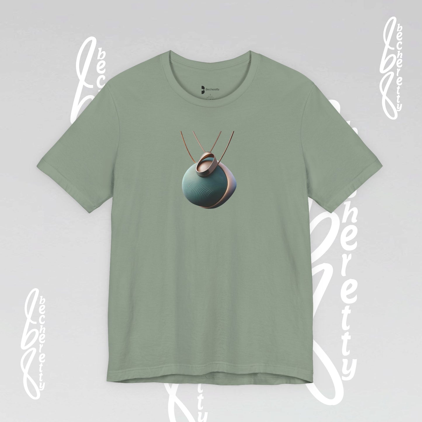Artistic Necklace Graphic T-Shirt Becheretty - Perfect Women Gift - Casual Wear - Style is Yours