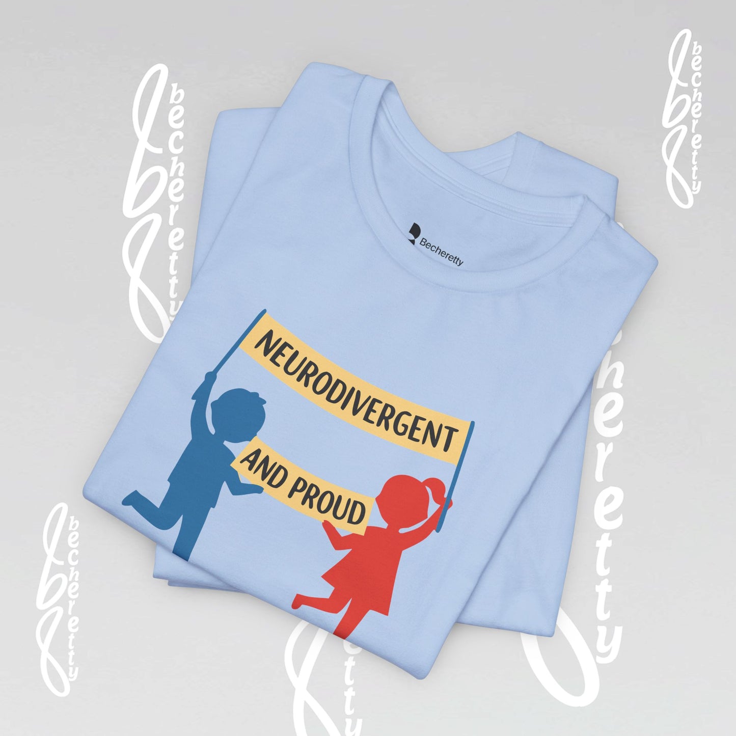 Neurodivergent Pride Tee, Empowerment Shirt, Neurodiversity Gift, Inclusive Apparel, Celebratory Top