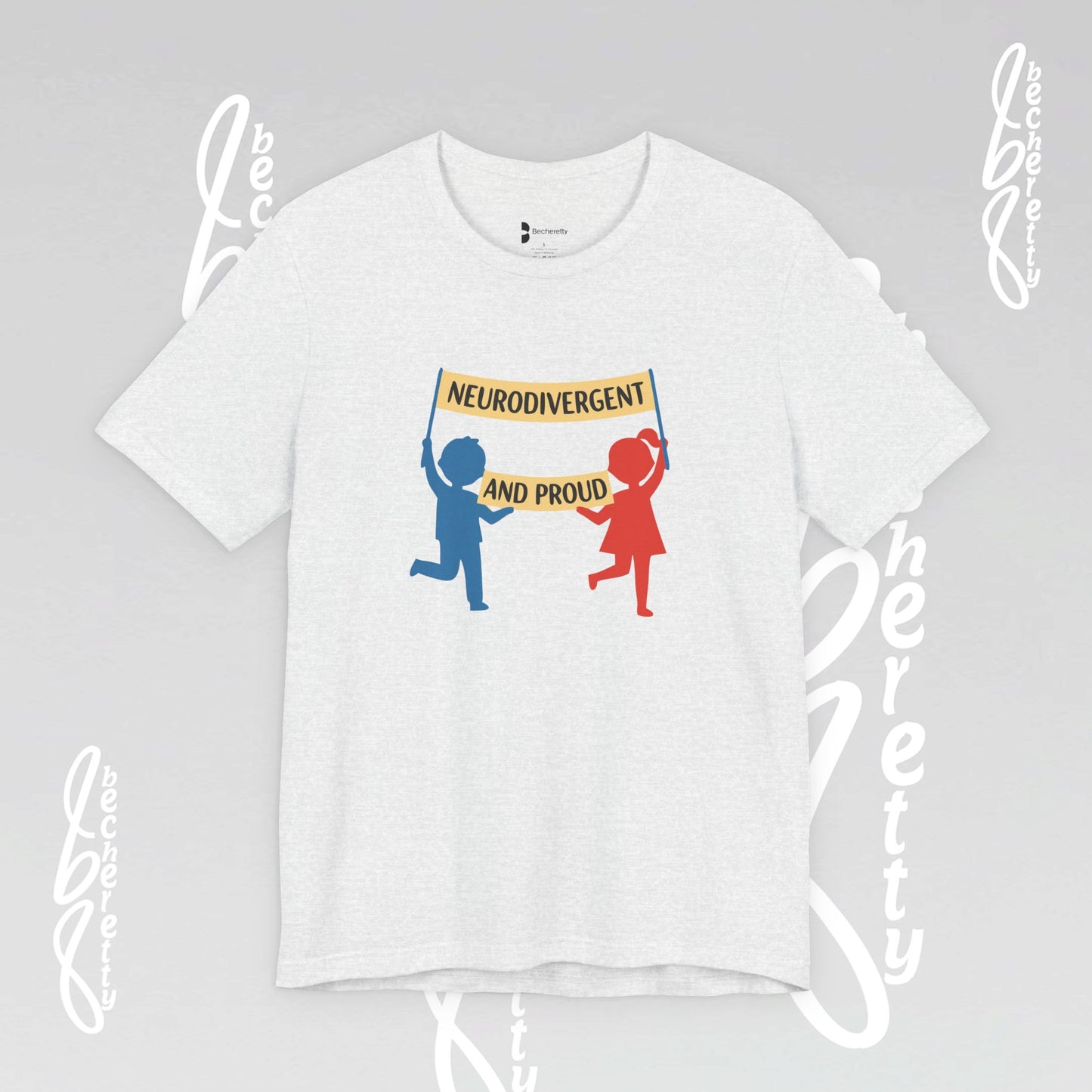 Neurodivergent Pride Tee, Empowerment Shirt, Neurodiversity Gift, Inclusive Apparel, Celebratory Top