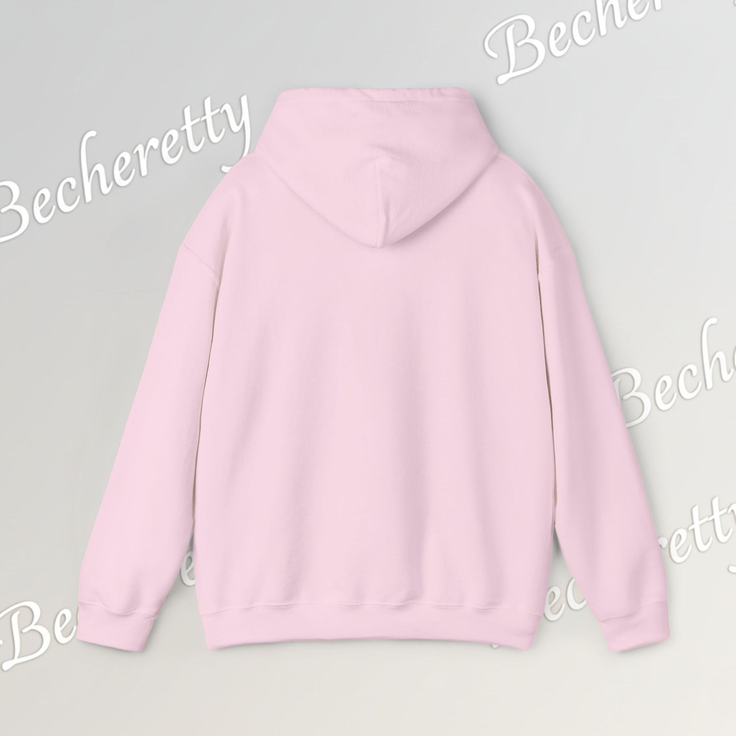 Graphic Hoodie - Smiling Sunset Brushstroke - Cute Happy Face- Art Minimalist Becheretty