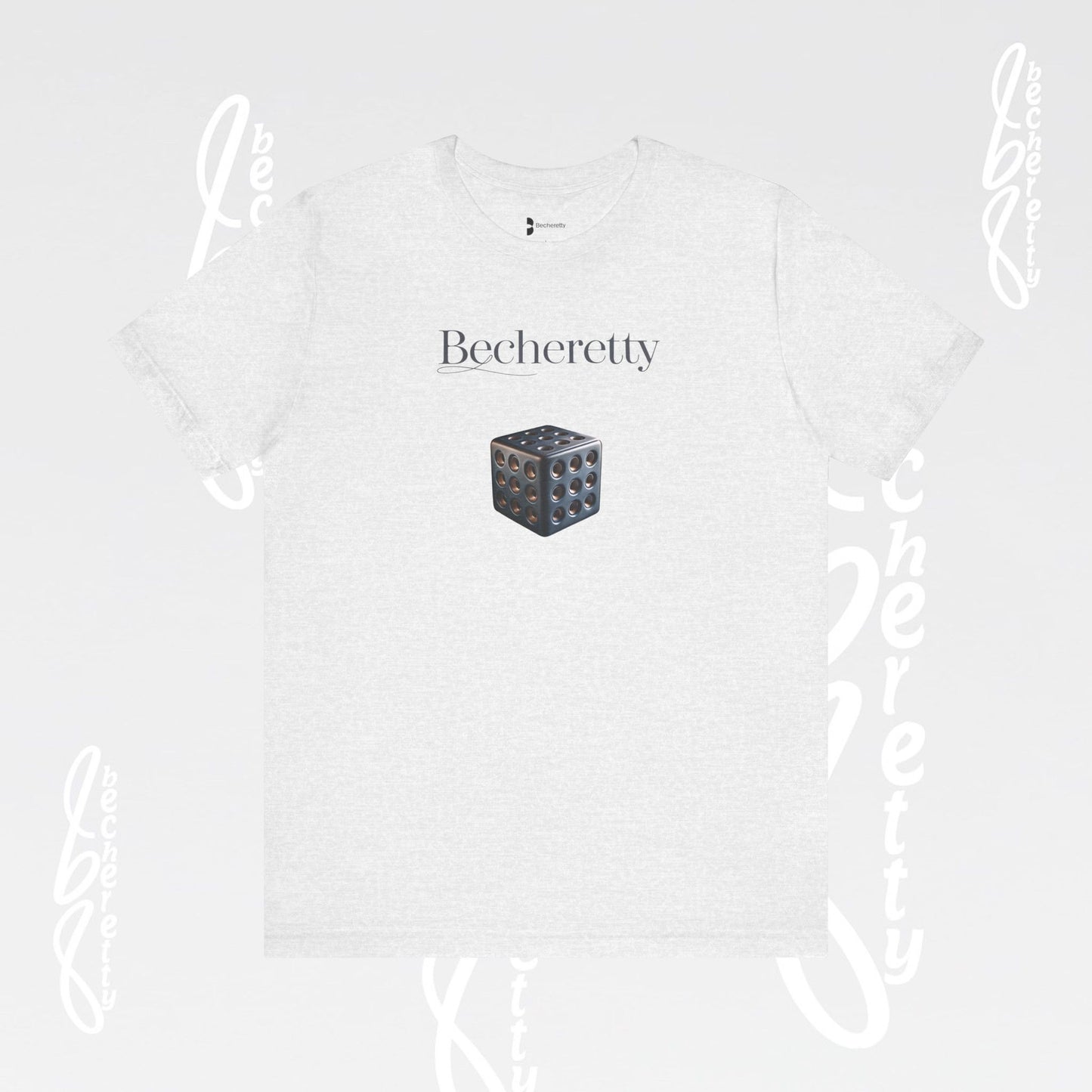 Original Dice 3D Graphic Becheretty - Minimalistic Art Expression - Casual wear - Gamers Gift