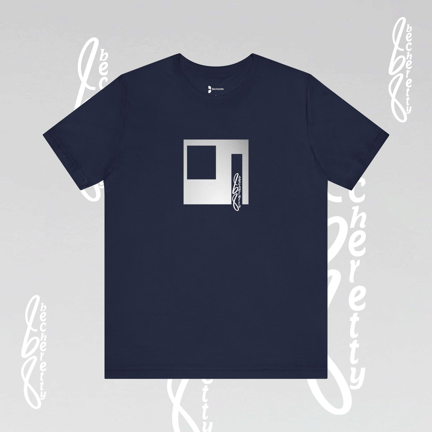 Modern Minimalist T-Shirt Unisex - Graphic design Becheretty - Casual wear