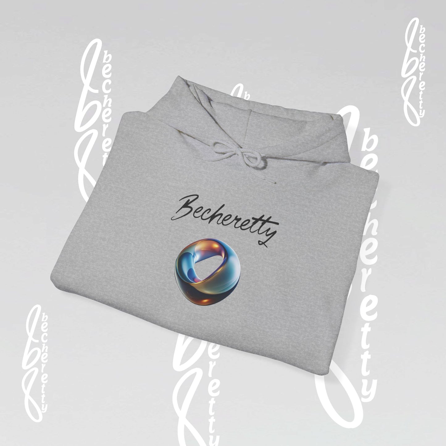 Unique Graphic Hoodie Becheretty - Original Futuristic Ring - Style is yours!