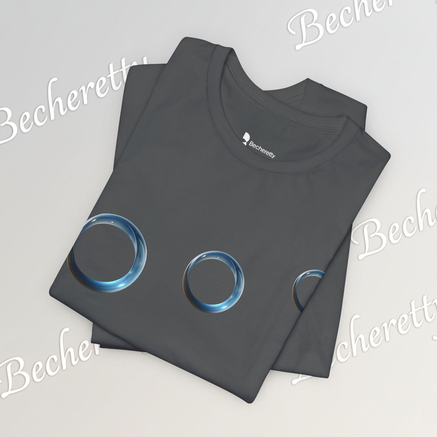 Moon Phase Tee — Minimal Lunar Circle T-Shirt - Art Graphic Becheretty - Everyday outfit