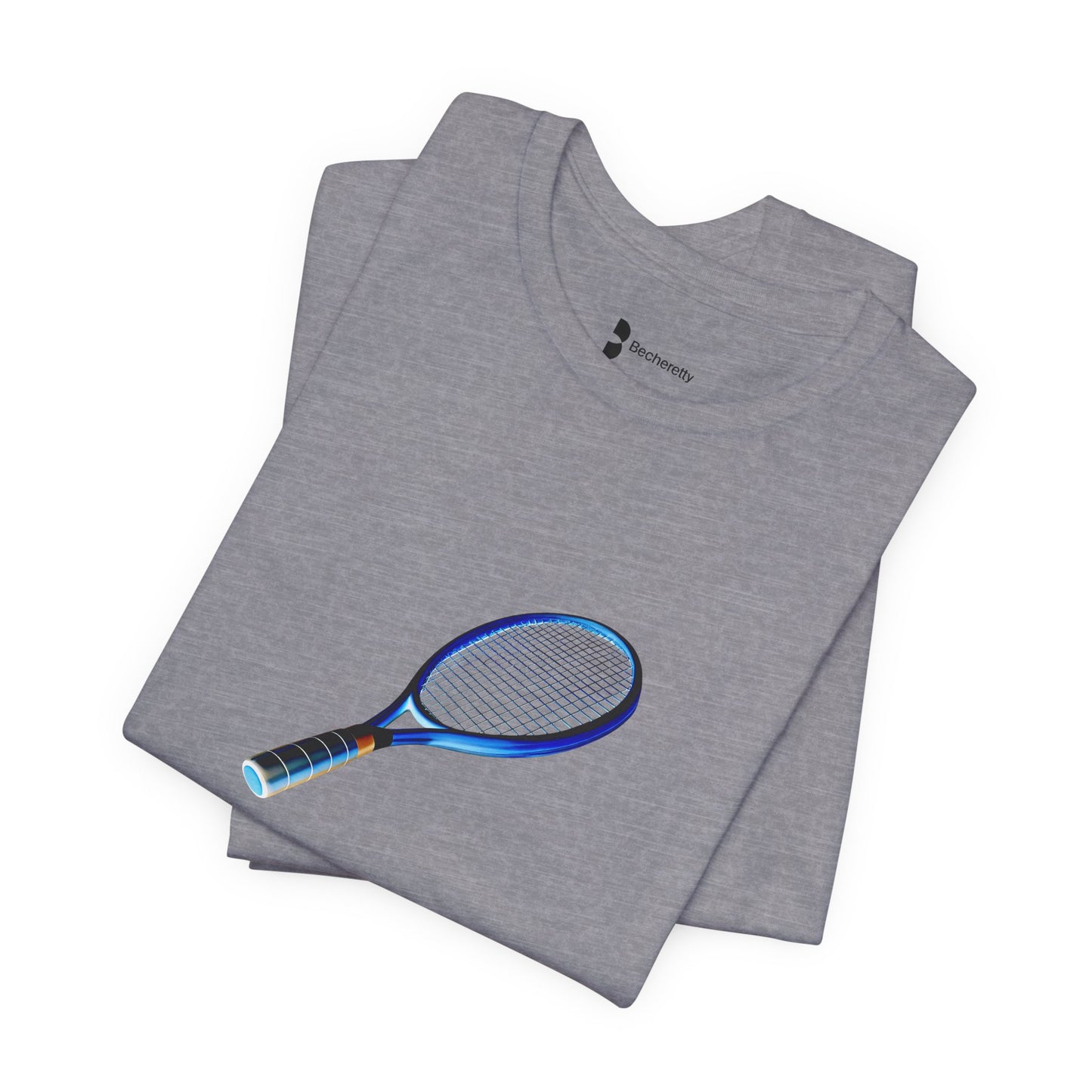 Vintage Tennis Racket - Graphic T'Shirt Becheretty - Tennis Enthusiasts - Casual Wear