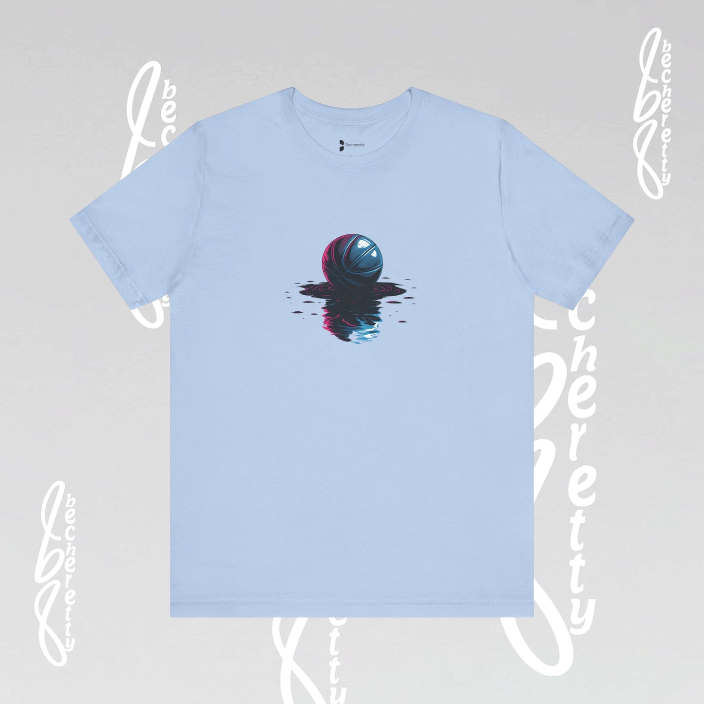 Basketball T-Shirt Unisex - Cool Graphic Becheretty - Perfect for Basketball Lovers - Casual Wear