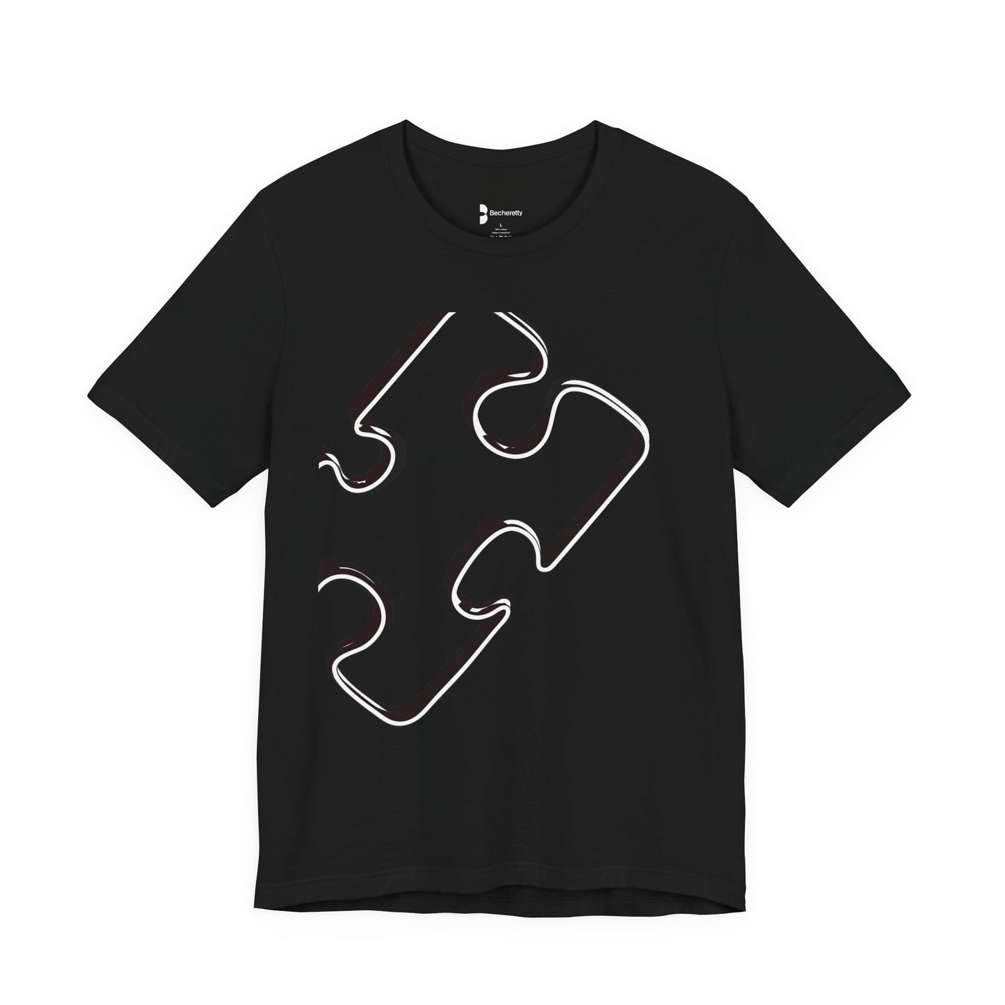 Autism Awareness Tee - Minimalistic graphic Becheretty - Unisex - Everyday Style