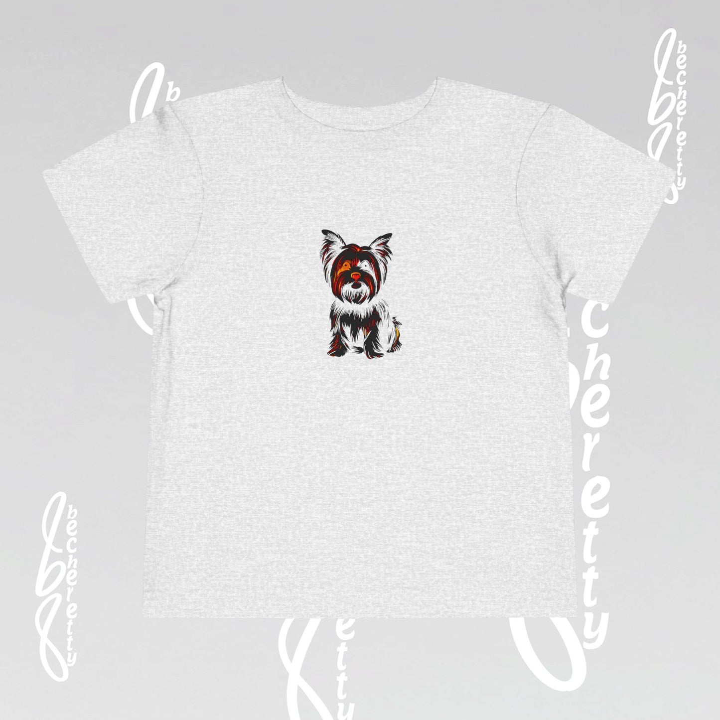 Yorkie - Graphic Tee "Becheretty" for Toddlers - Perfect gift for the little ones