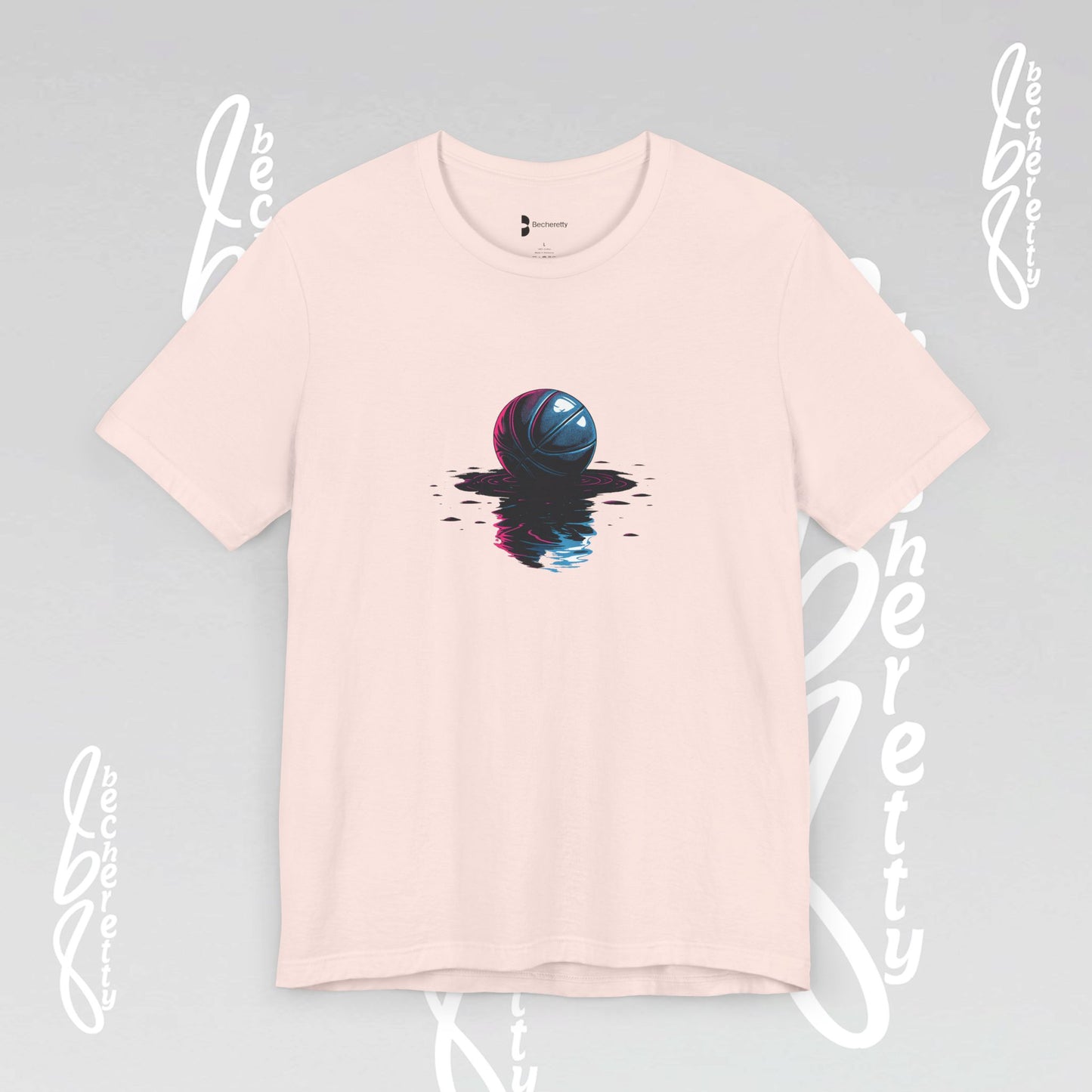 Basketball T-Shirt Unisex - Cool Graphic Becheretty - Perfect for Basketball Lovers - Casual Wear