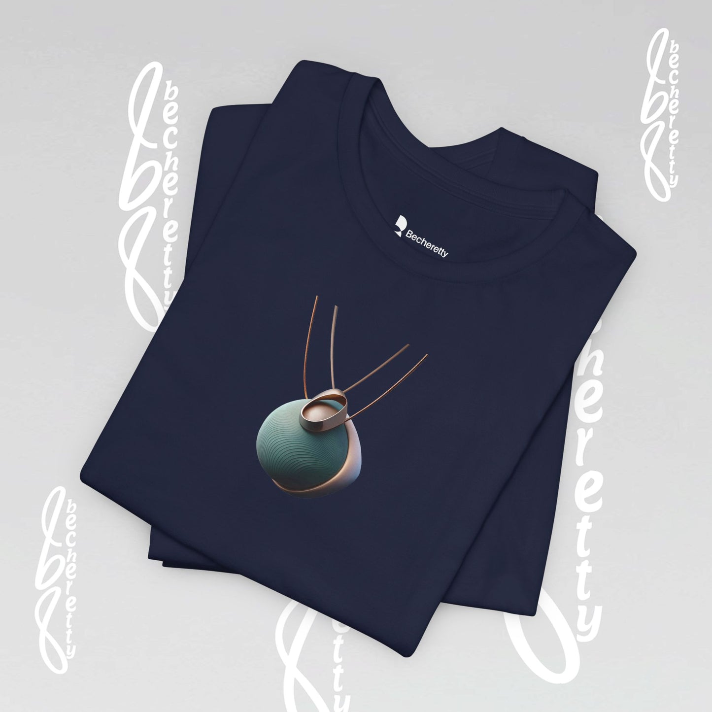 Artistic Necklace Graphic T-Shirt Becheretty - Perfect Women Gift - Style is Yours