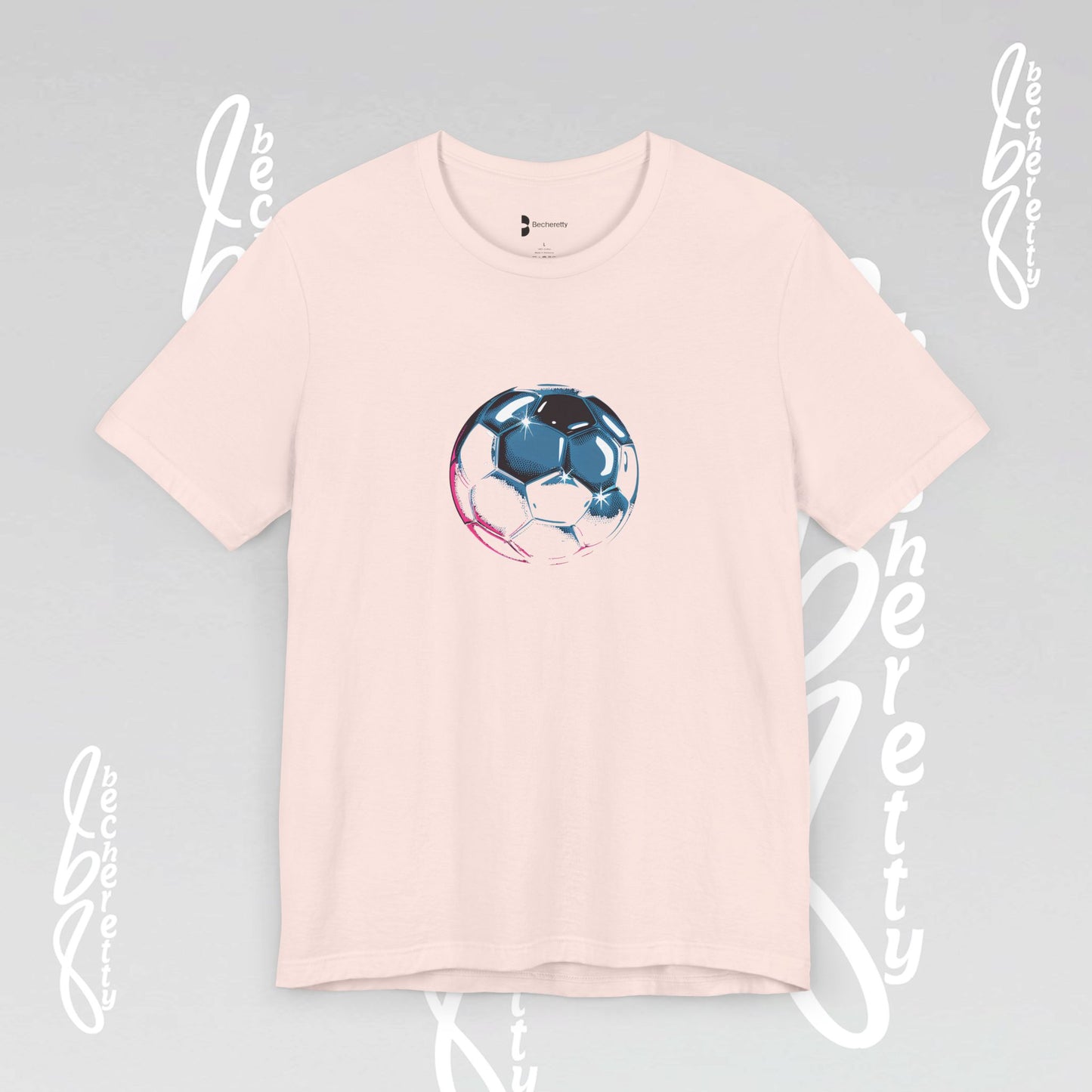 Artistic Soccer Ball - Unisex T-Shirt - Becheretty Graphic - Active Lifestyle / Casual Wear