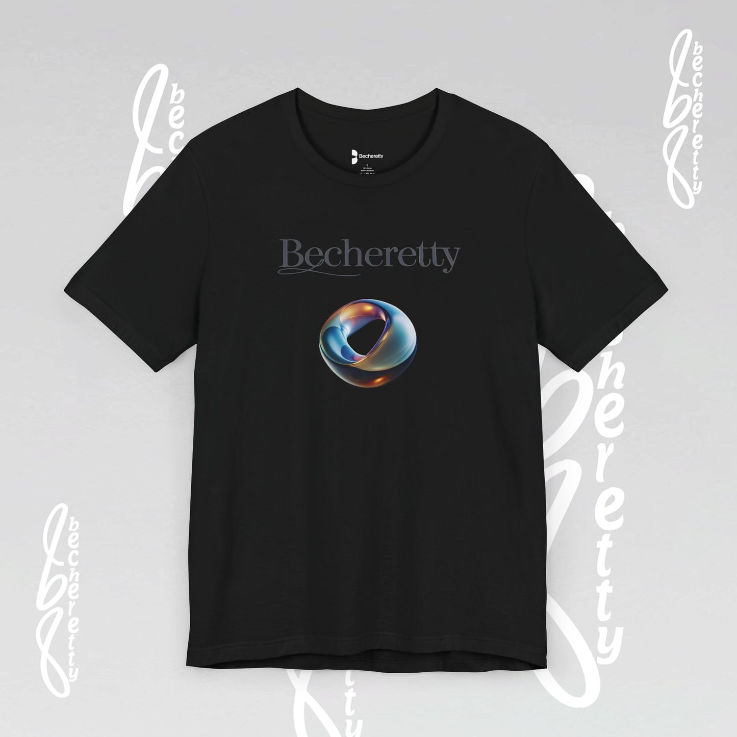 Abstract futuristic ring - Graphic T-Shirt - Becheretty Design - Gift for Women - Casual Wear
