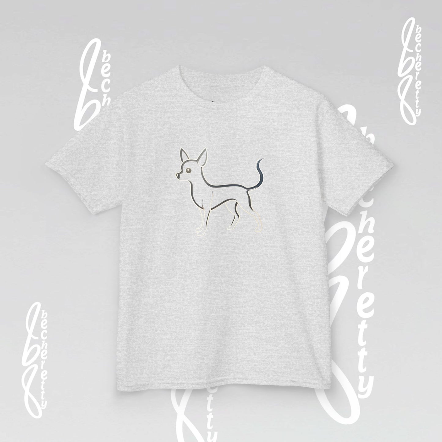 Adorable Dog Illustration Kids Tee - Cute Pet Shirt for Animal Lovers, Gift for Dog Owners, Casual Wear