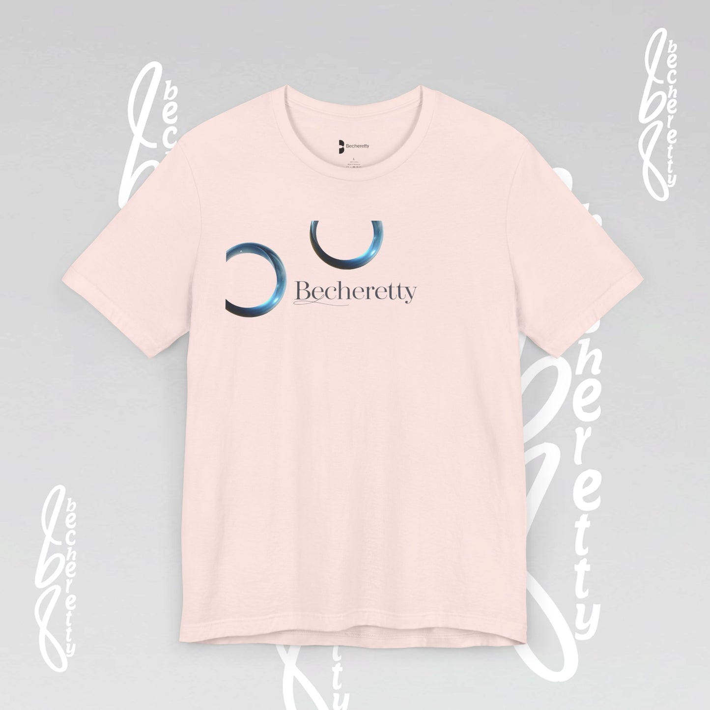 Becheretty Graphic T-Shirt - Broken Vector Line - Casual Wear - Fashion Style