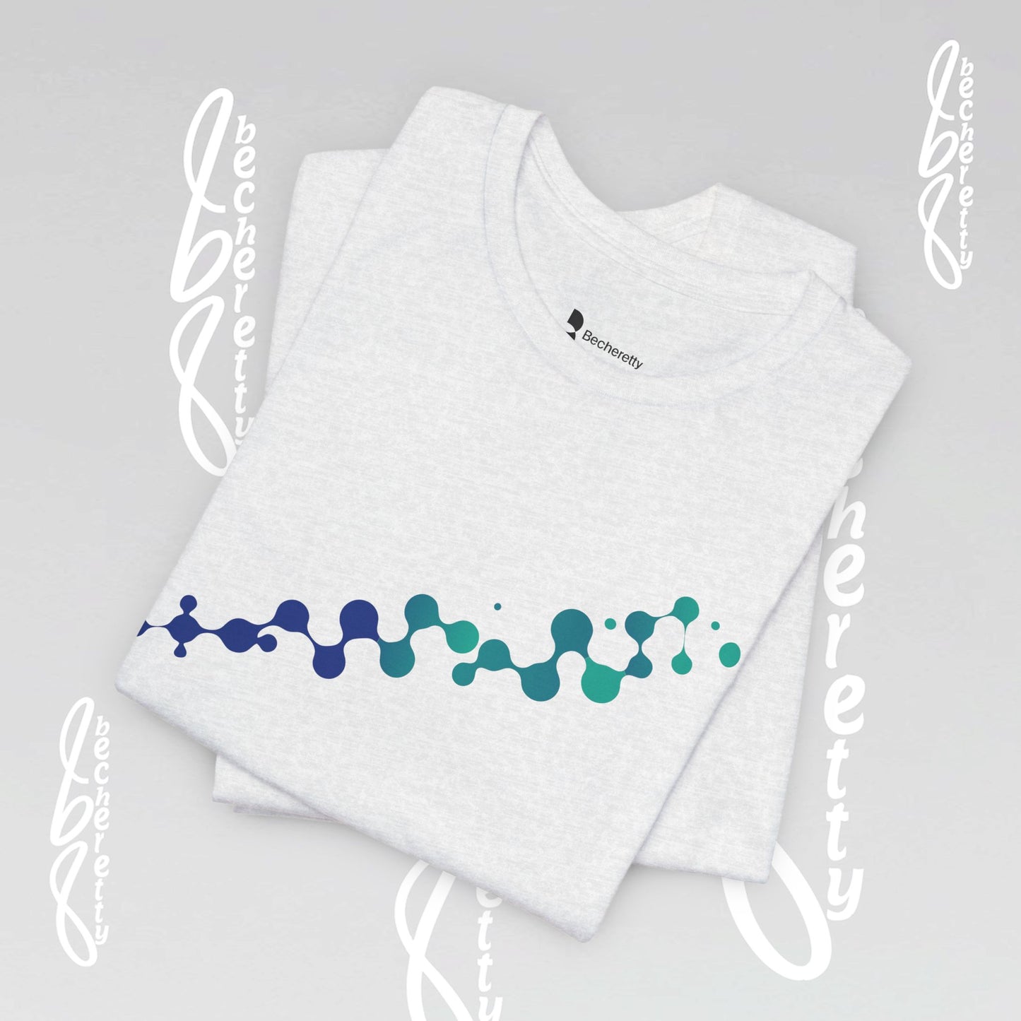 Abstract Graphic Tee - Supporting Autism Awareness - Becheretty design. Wear it to share the message