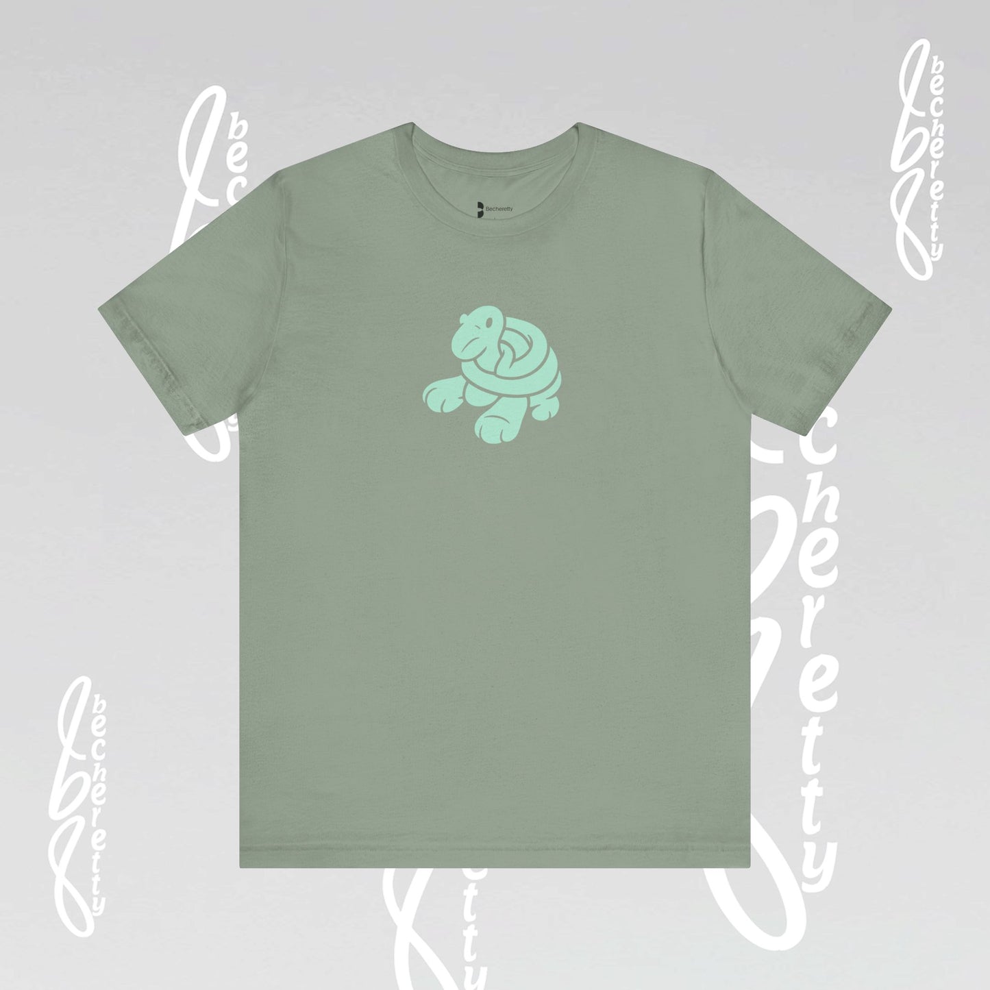 Turtle Tee - Inspired by a child's plasticine sculpture - Becheretty brings his work to life, supporting Autism Awareness and also highlighting his creativity.