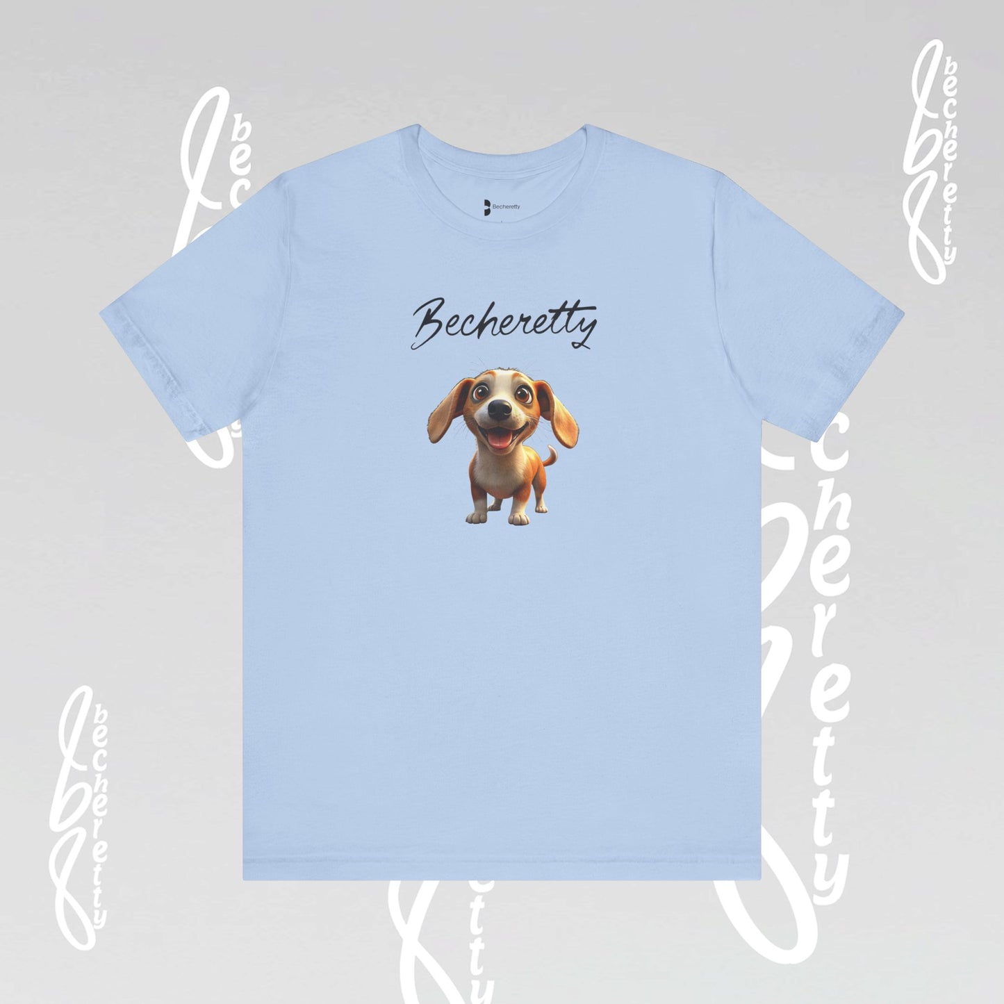 Funny Dog - Graphic Unisex T-Shirt Becheretty - Casual Wear
