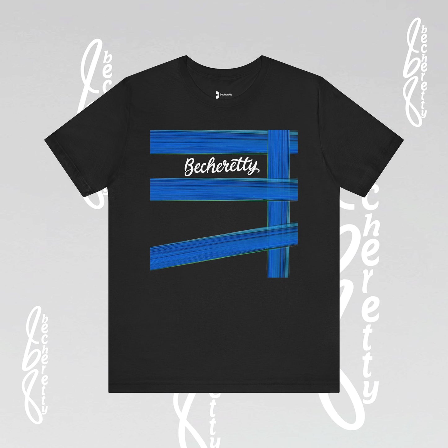 Artistic Graphic Tee Becheretty - Unique Top, Casual Fashion, Gift for Friends, Trendy Streetwear, Summer Vibes