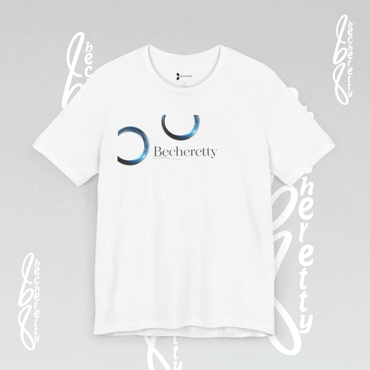 Becheretty Graphic T-Shirt - Broken Vector Line - Casual Wear - Fashion Style