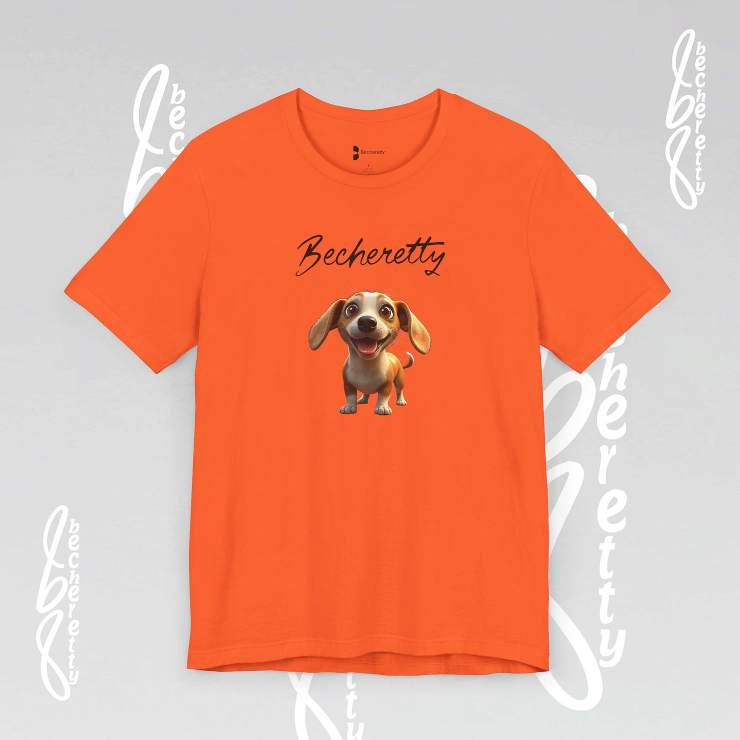 Funny Dog - Graphic Unisex T-Shirt Becheretty - Casual Wear
