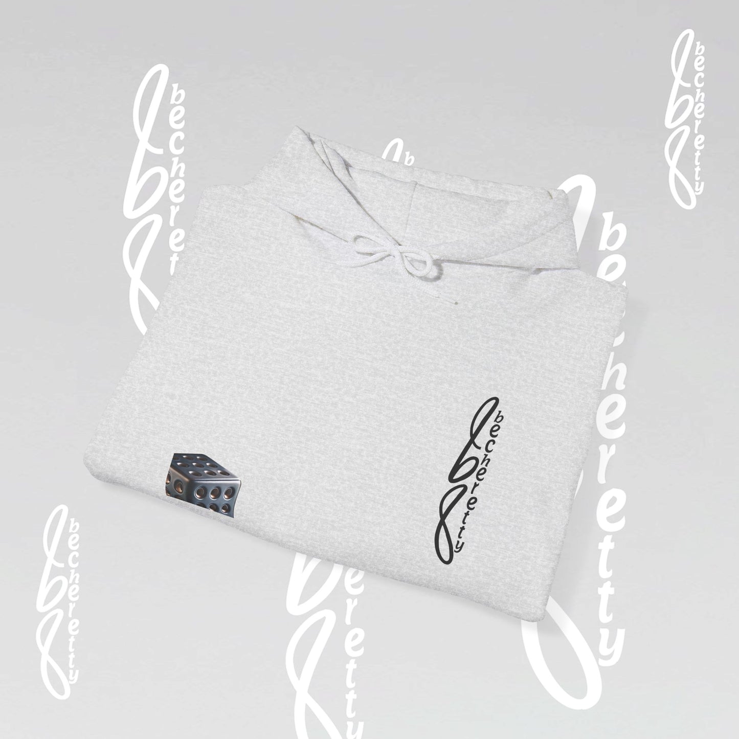 Hoodie Artistic Expression Becheretty - Unisex - Broken Vector Line