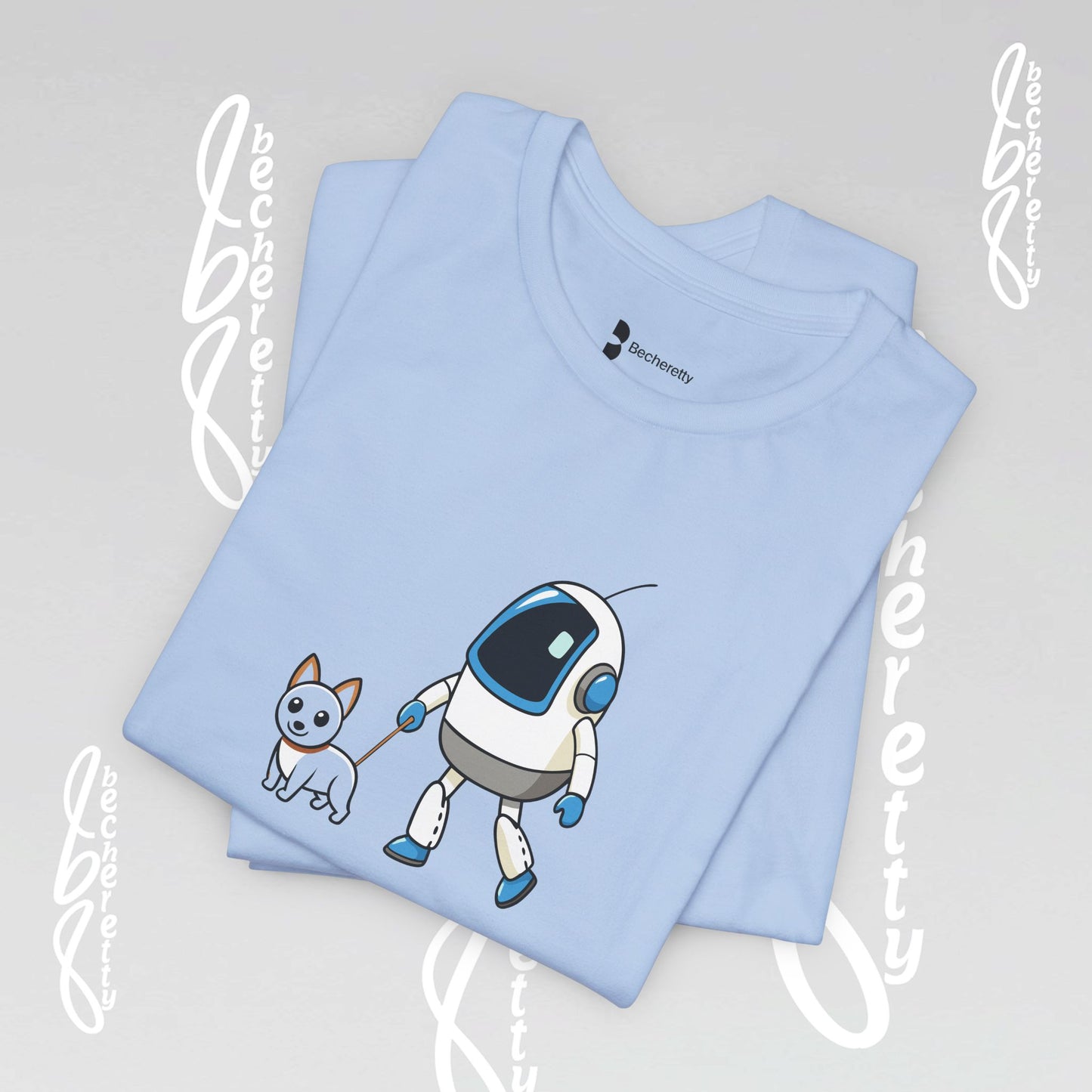 Funny & Futuristic Graphic Becheretty - Walk My Dog - Everyday Wear - Gift Idea