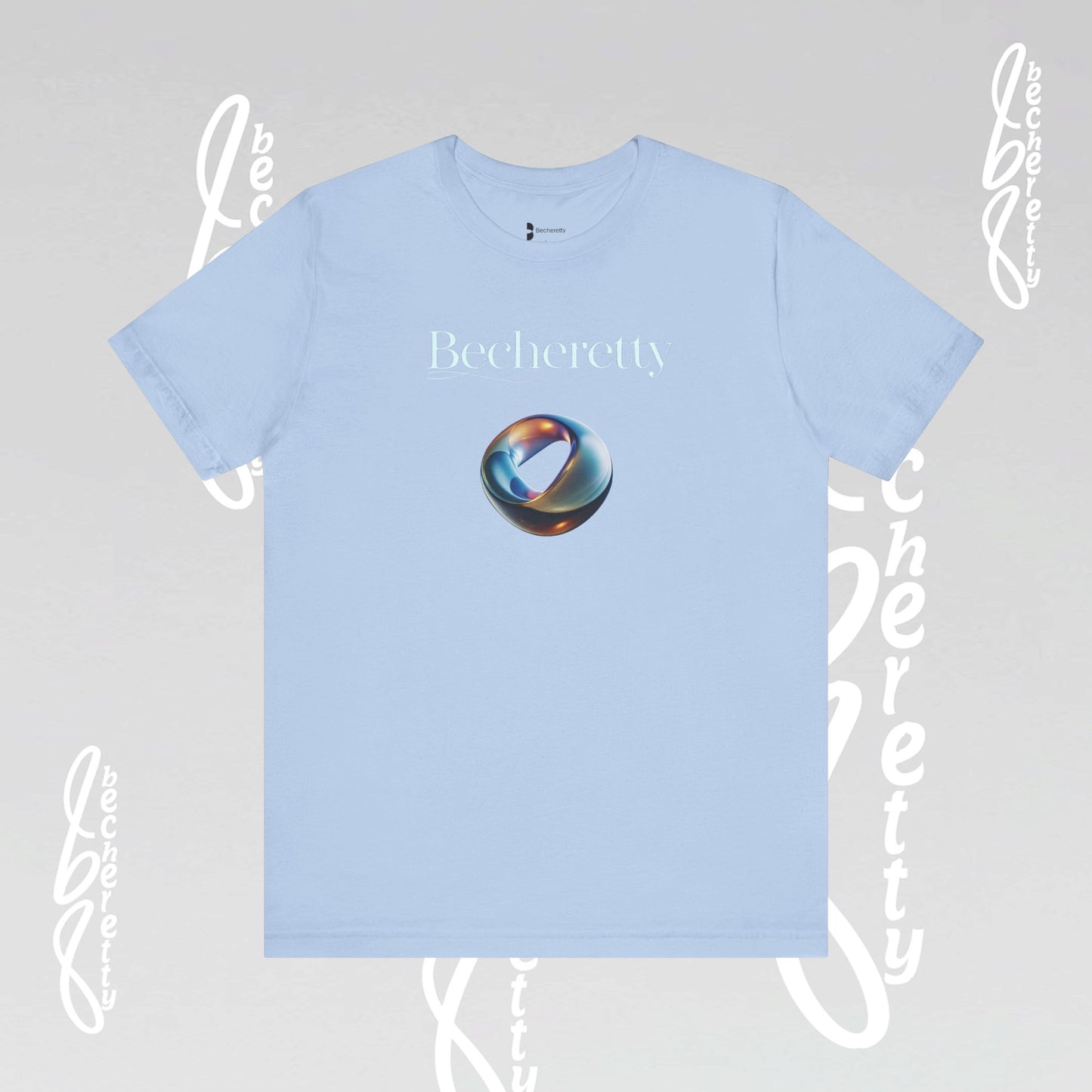 Abstract futuristic ring - Graphic T-Shirt - Becheretty Design - Gift for Women - Casual Wear