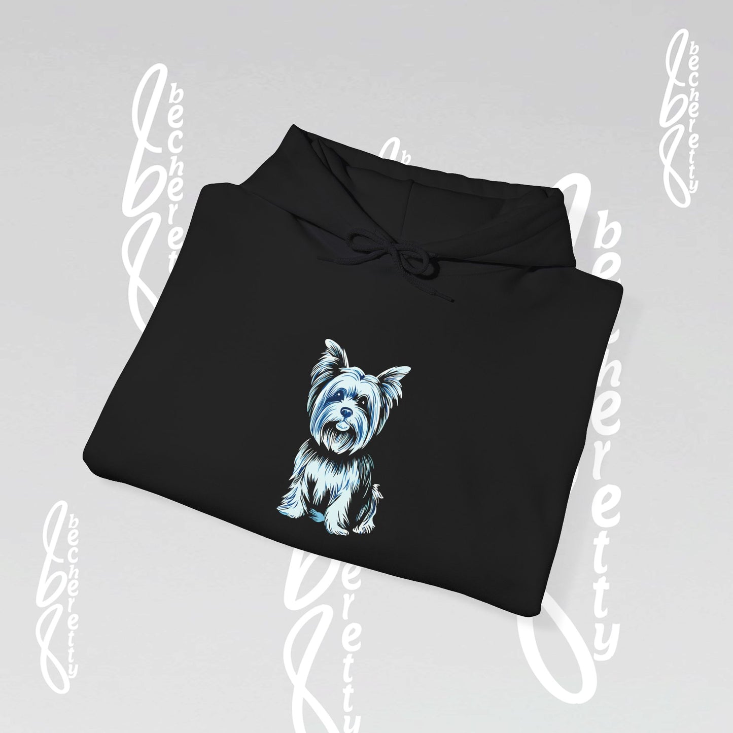 Yorkshire Graphic Hoodie Becheretty - Unisex - A great gift for Yorkie lovers