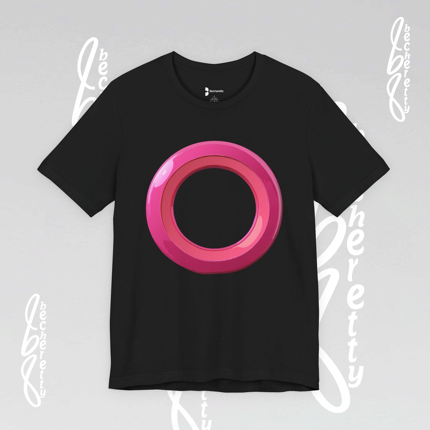 Beach Day - Pink Ring - Becheretty Design - Casual Wear, Gift for Friends, Everyday Style, Summer Fashion