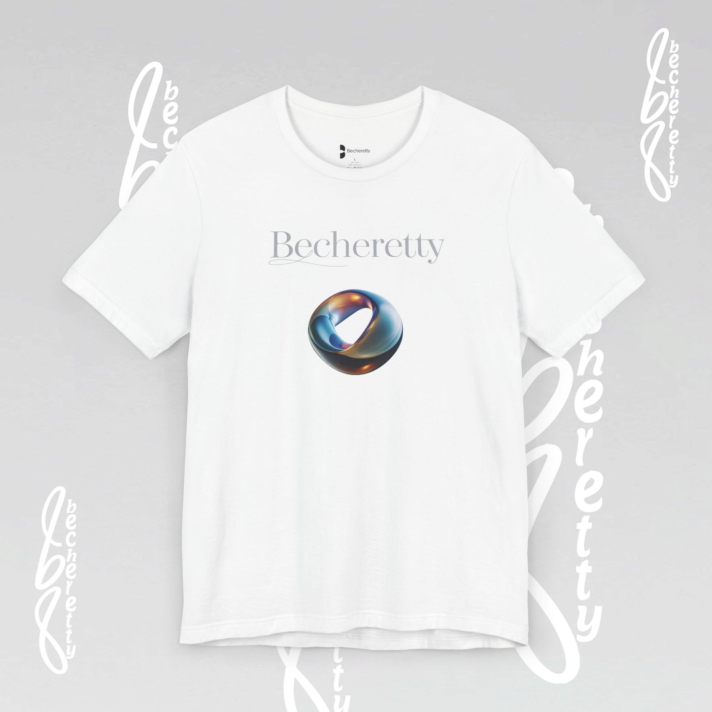 Abstract futuristic ring - Graphic T-Shirt - Becheretty Design - Gift for Women - Casual Wear