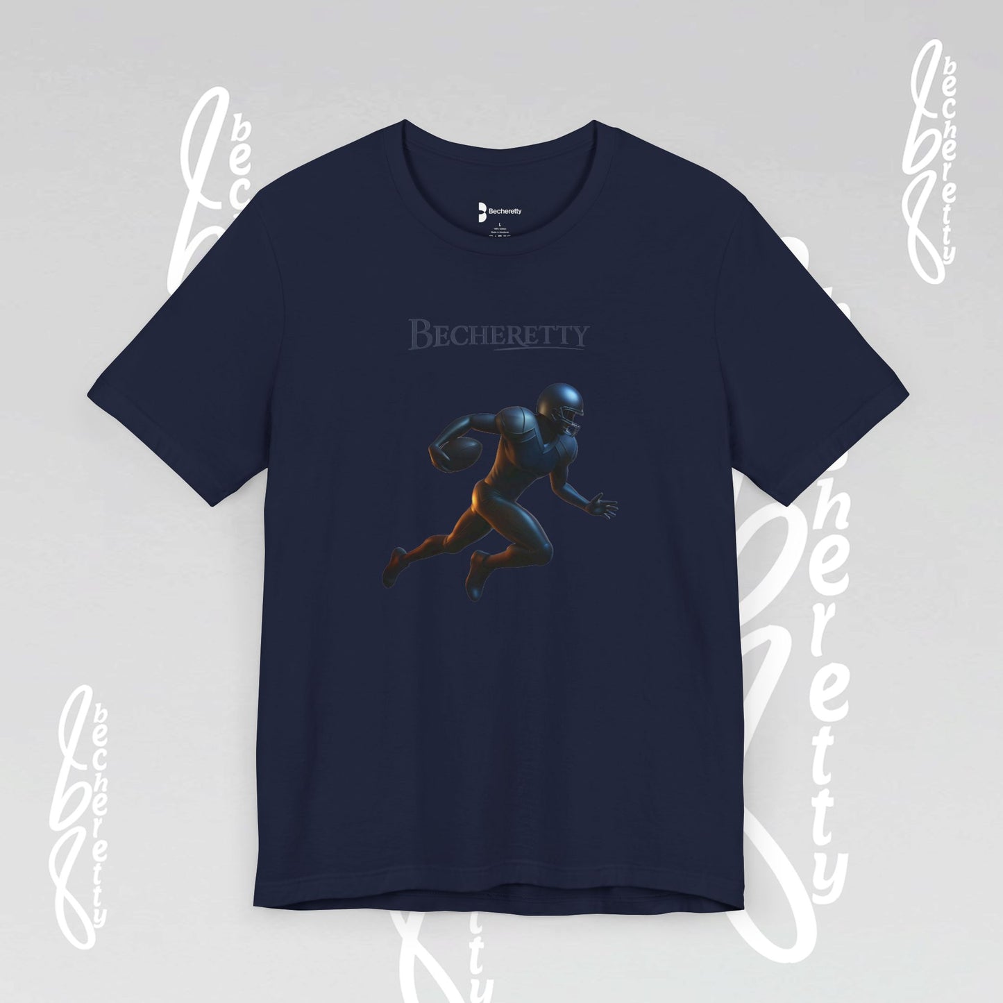 T-Shirt American Football Becheretty - Game Day Outfit - Perfect Gift for Him