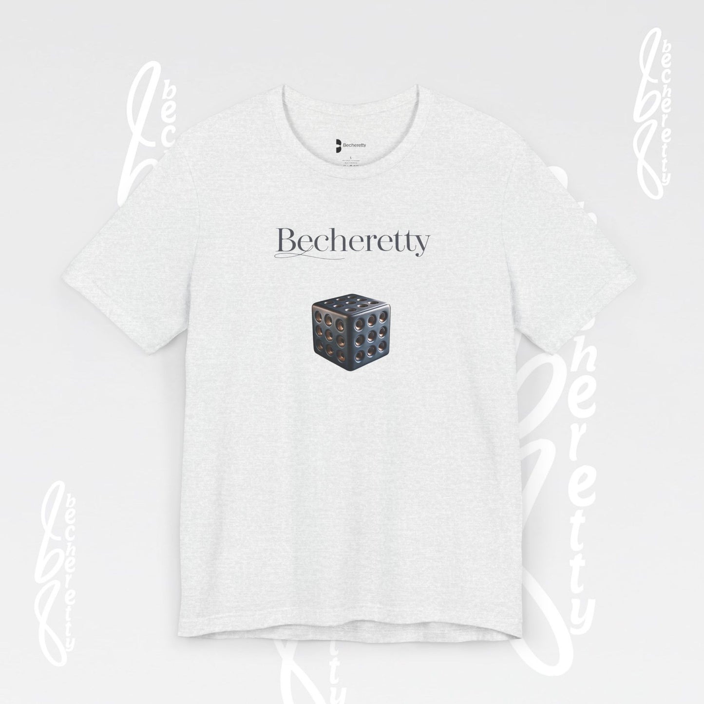 Original Dice 3D Graphic Becheretty - Minimalistic Art Expression - Casual wear - Gamers Gift